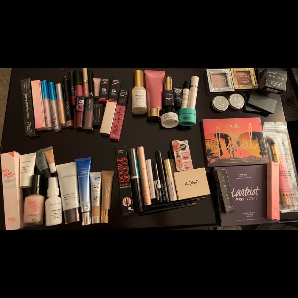 HUGE Makeup Beauty Lot High End Professional 60 pc